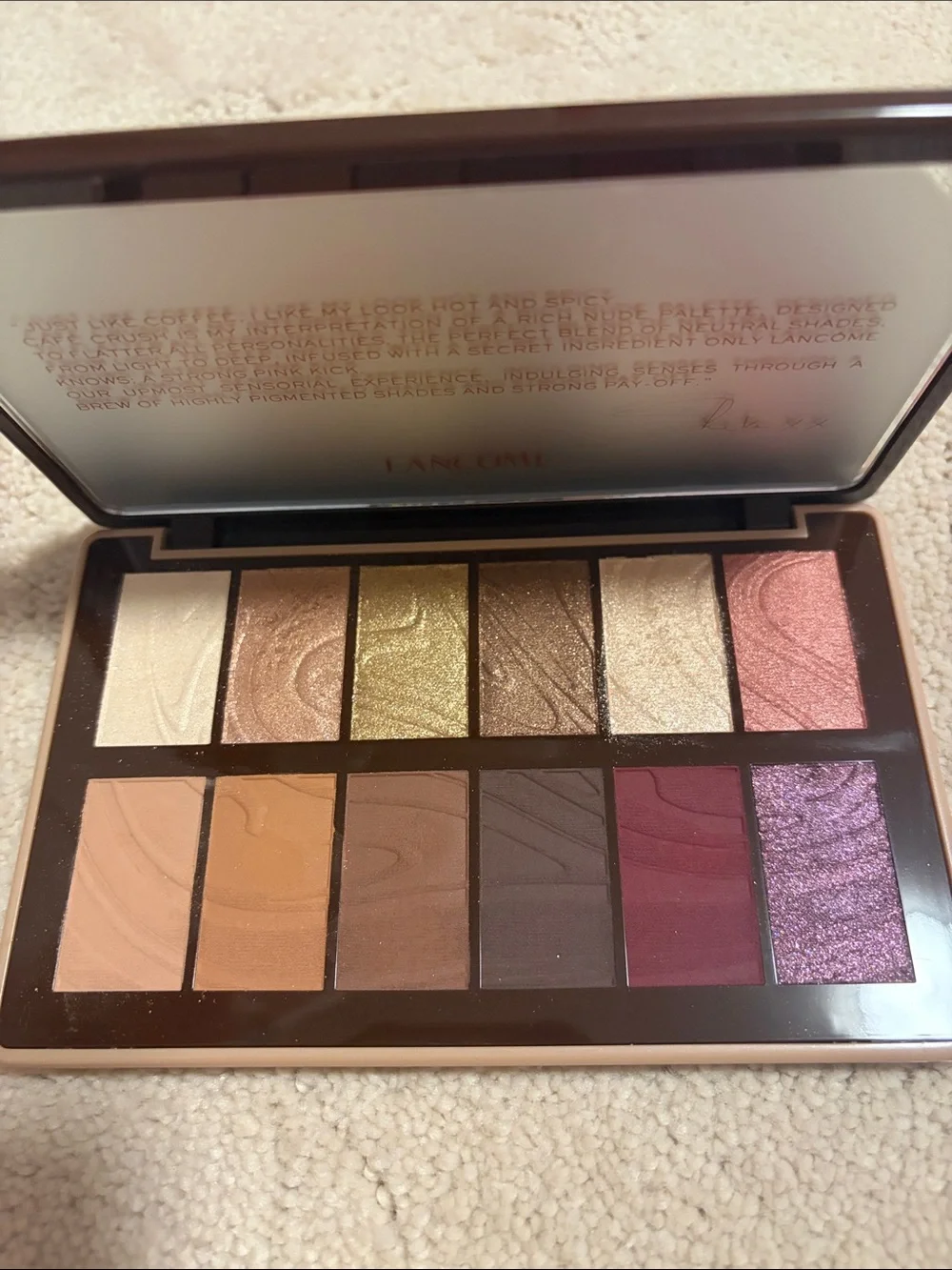 Lancôme Idôle Café Crush Eyeshadow Palette - Rich Brown